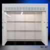 Front view of a 8' x 4' Fisher American Walk In Fume Hood