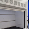 Inside view of 5' Fisher American Fume Hood that comes with Blue Storage Cabinets