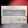 10' x 48" Fisher American Fume Hood w/ General and Flammable Storage Cabinets (NLS-1022).