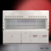 10' x 48" Fisher American Fume Hood w/ General & Flammable Storage Cabinets (NLS-1022).