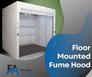 Floor mounted fume hood