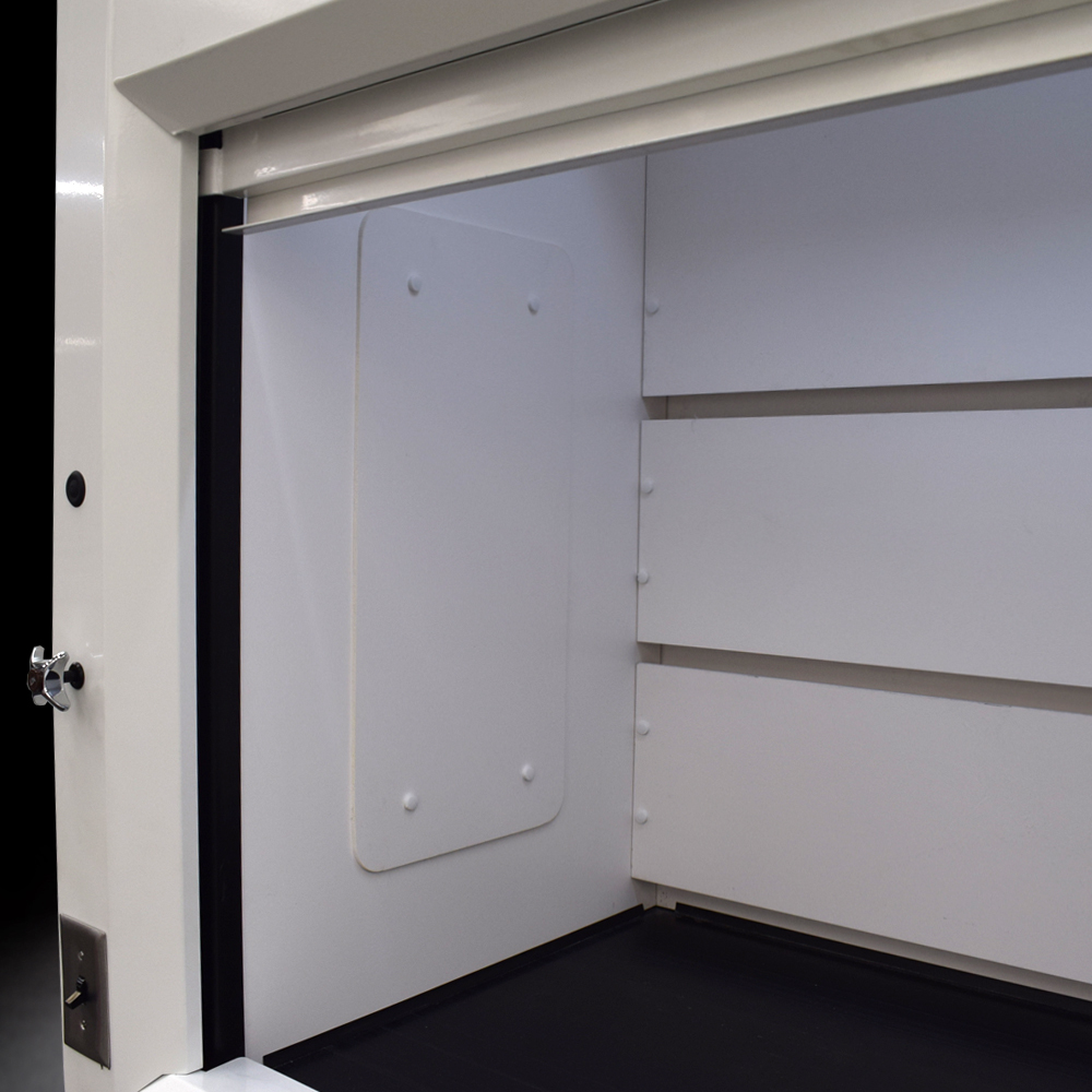 5' x 4' Fisher American Fume Hood w/ Flammable Storage Cabinet